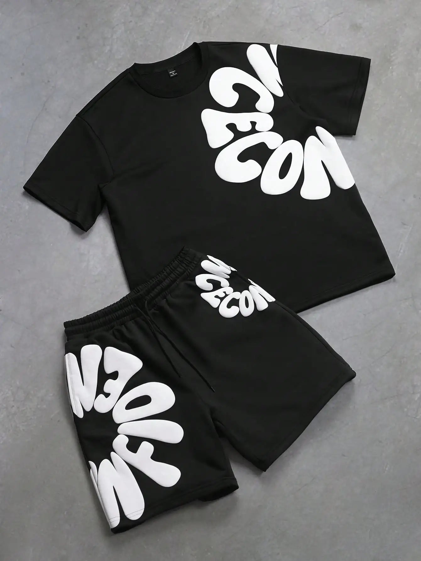 CONFIDENCE Floral Tee and Shorts
