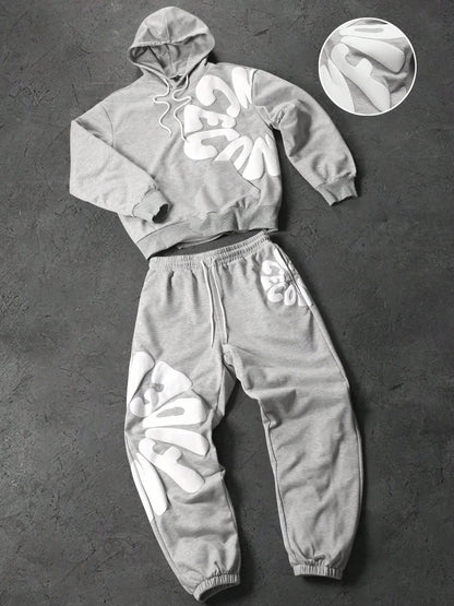 CONFIDENCE oversized hoodie and sweats