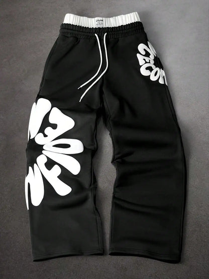 CONFIDENCE Oversized Double Waisted Sweats
