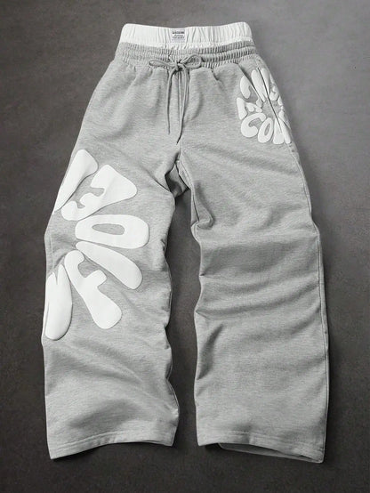 CONFIDENCE Oversized Double Waisted Sweats