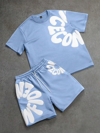 CONFIDENCE Floral Tee and Shorts