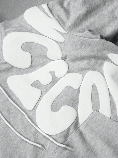 CONFIDENCE oversized hoodie and sweats