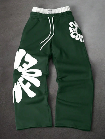 CONFIDENCE Oversized Double Waisted Sweats